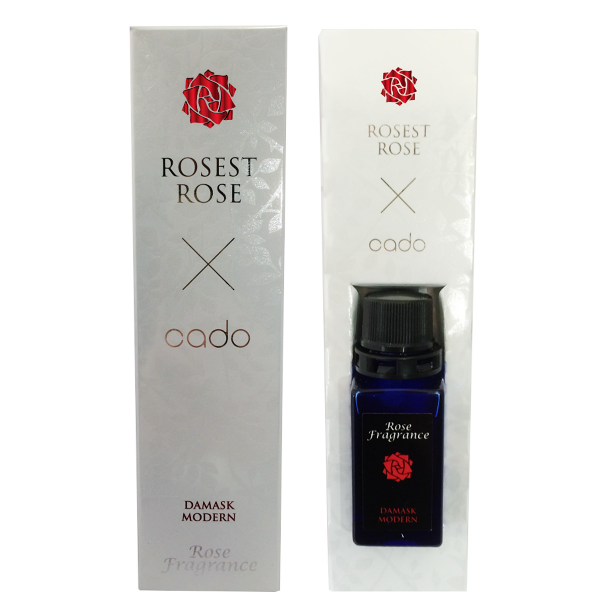 【ROSEST ROSE × cado】Rose Fragrance oil Damask Modern（ローズフレグランスオイル　ダマスク・モダン）